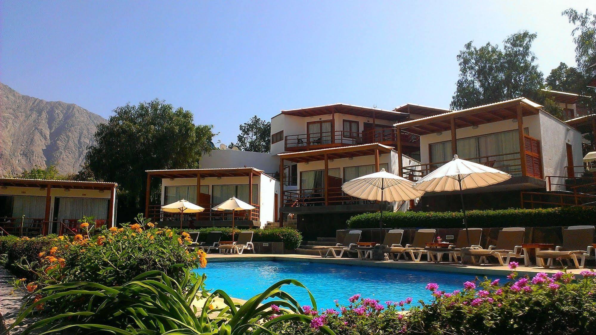 El Molino Hotel Y Restaurant Lunahuana Exterior photo